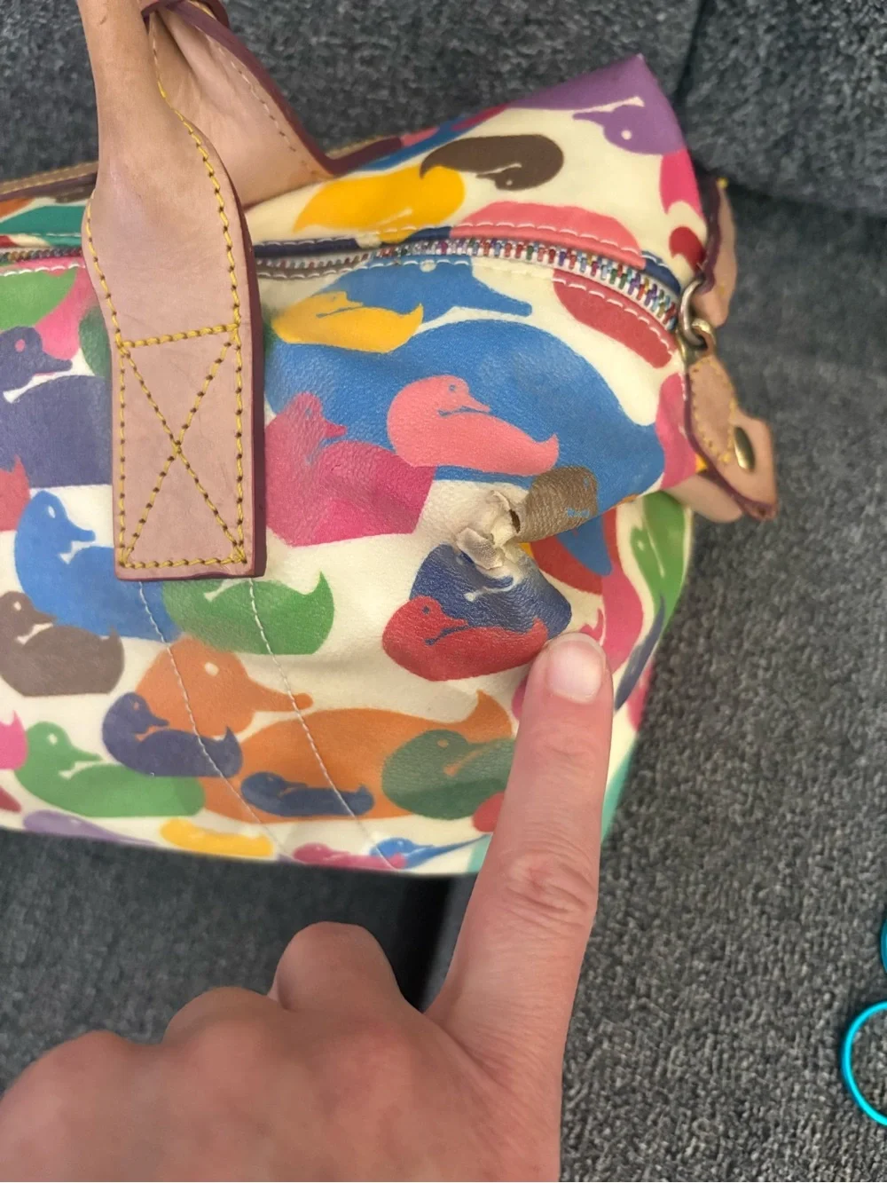 Dooney & Bourke Multicolor WondeDuck-Print